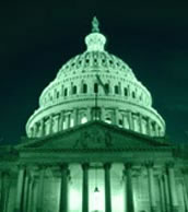 its a green building, odd...